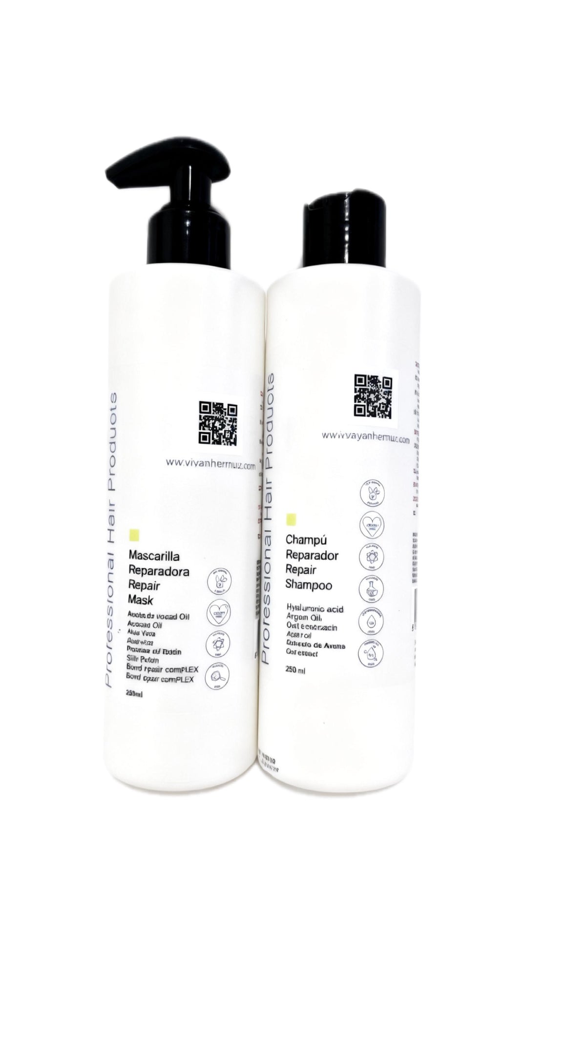 VIVYAN HERMUZ Professional Hair Repair Duo Shampoo + Mask