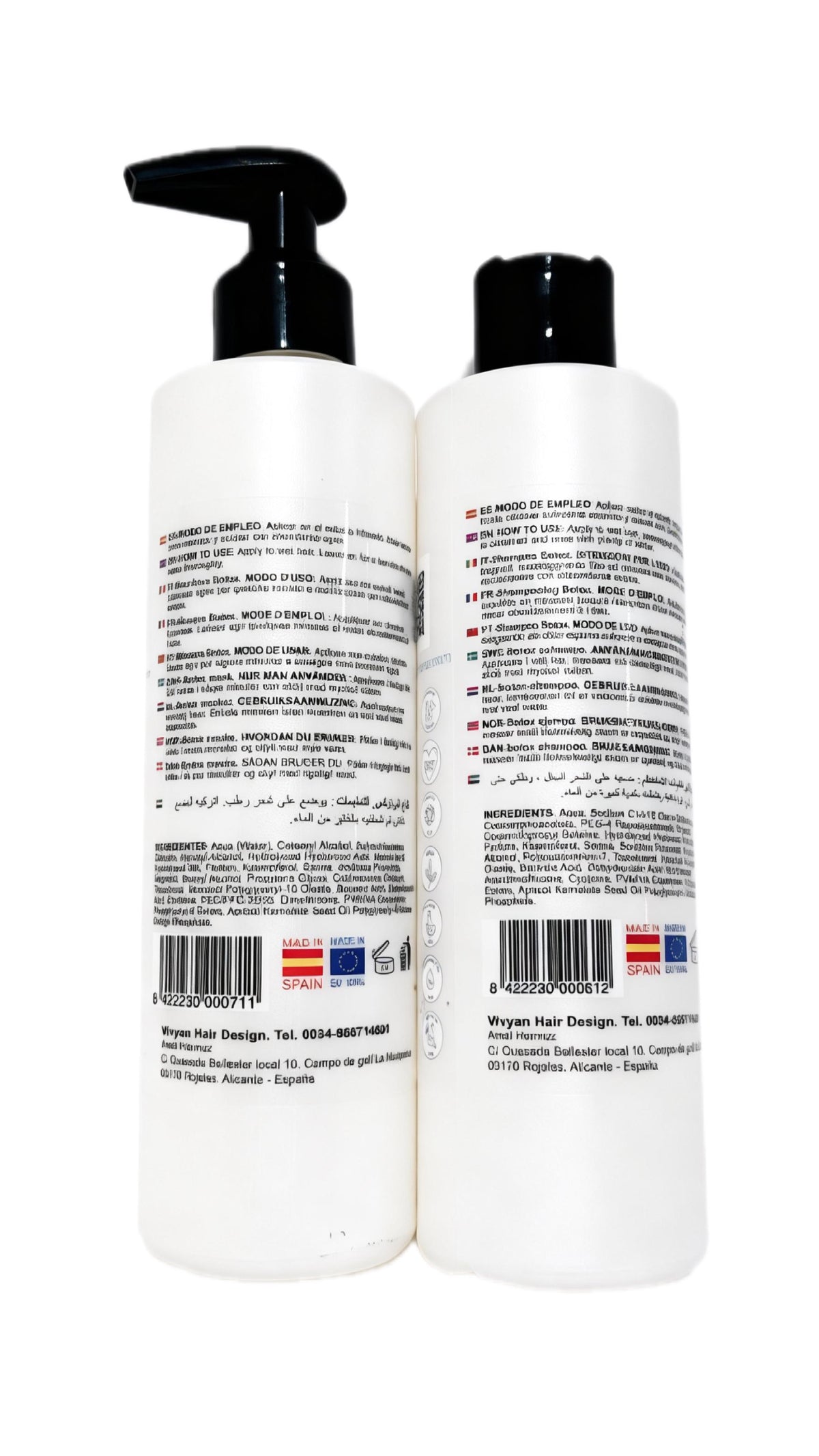 VIVYAN HERMUZ Professional Hair Repair Duo Shampoo + Mask