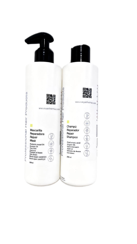 VIVYAN HERMUZ Professional Hair Repair Duo Shampoo + Mask