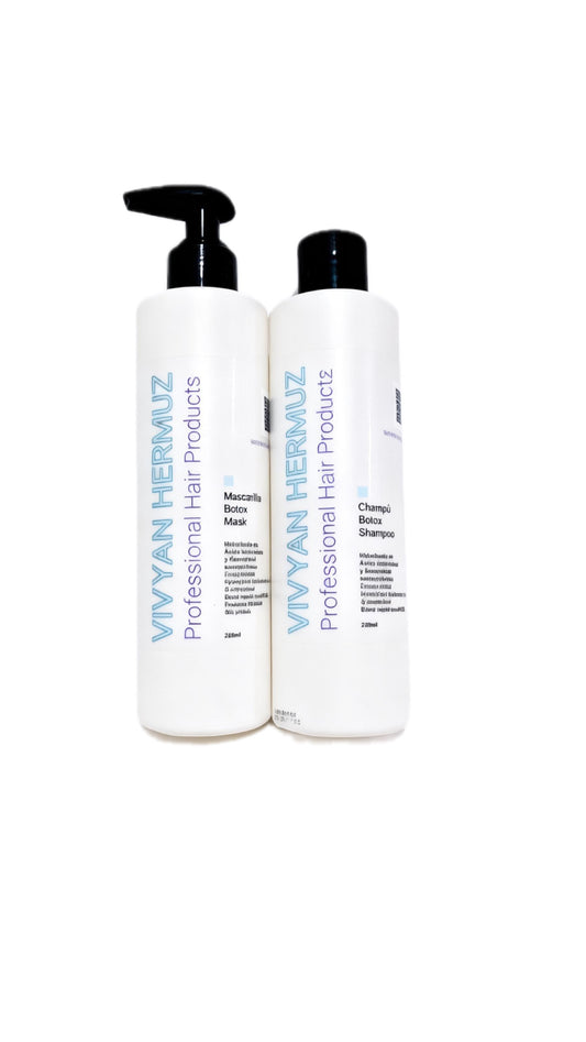 VIVYAN HERMUZ Professional Hair Botox Duo Shampoo + Mask