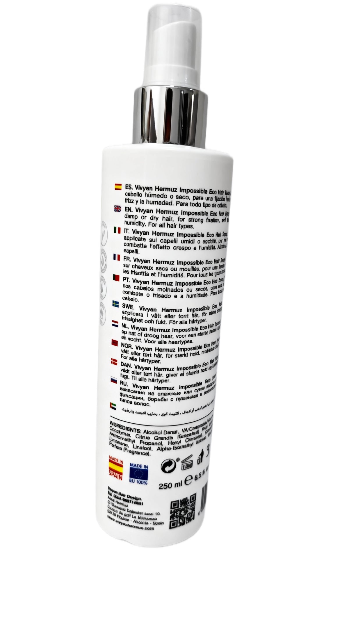 VIVYAN HERMUZ Professional Hair Products - Imposible Eco Hair Spray